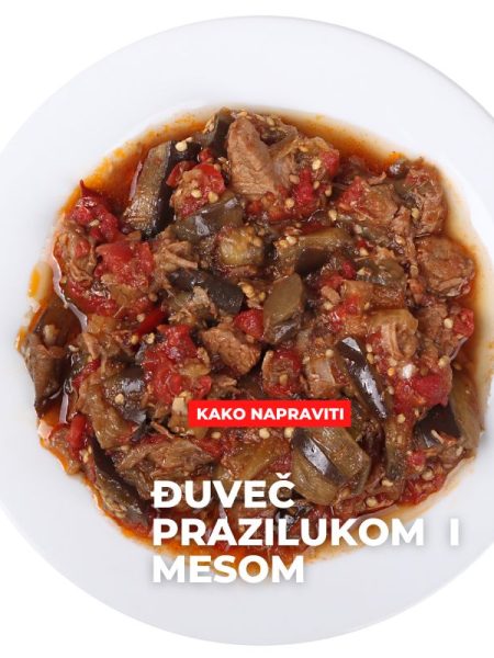 đuveč sa prazilukom i mesom