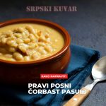 posni čorbast pasulj