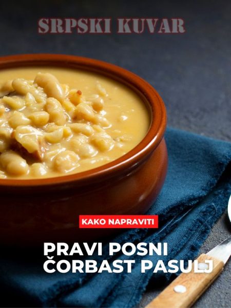posni čorbast pasulj