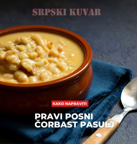 posni čorbast pasulj