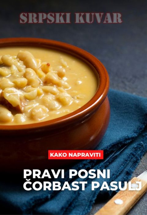 posni čorbast pasulj