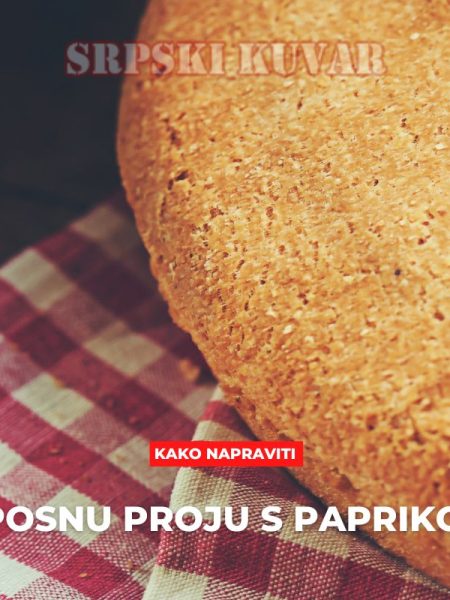 posna proja s paprikom