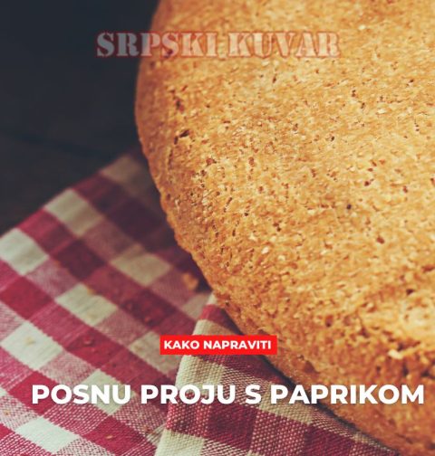 posna proja s paprikom