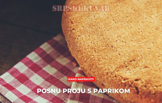 posna proja s paprikom