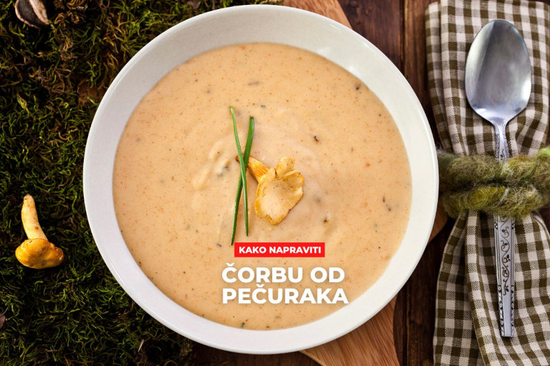 Čorba od pečuraka na drugi način