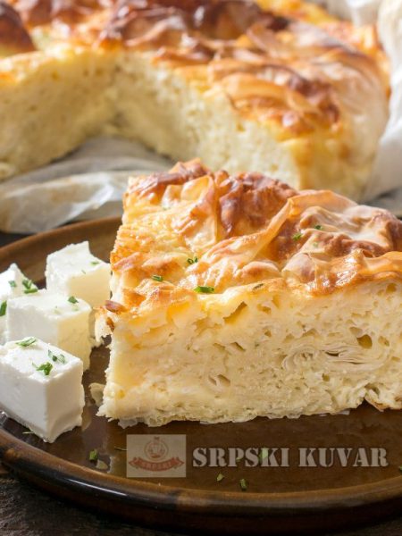 pita gužvara sa kiselim mlekom