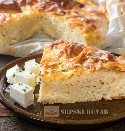 pita gužvara sa kiselim mlekom