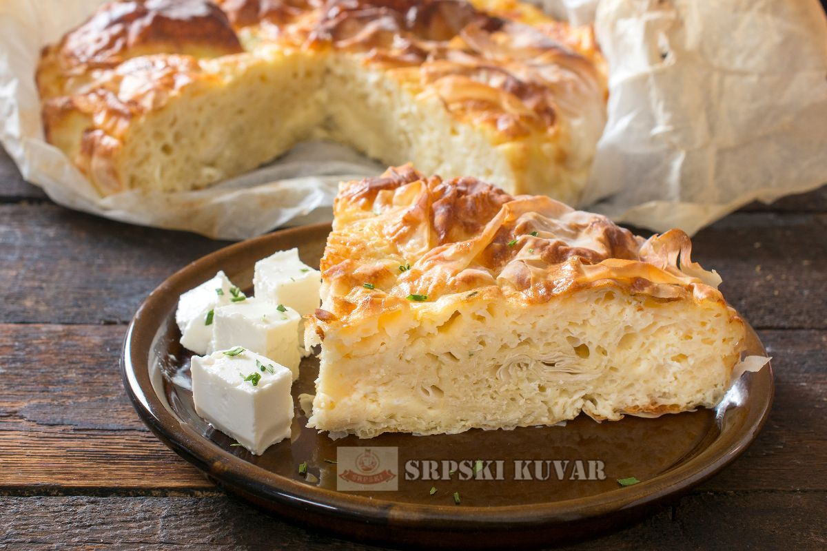 pita gužvara sa kiselim mlekom